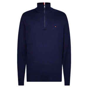 Tommy Hilfiger Quarter-Zip Signature Tape Jumper